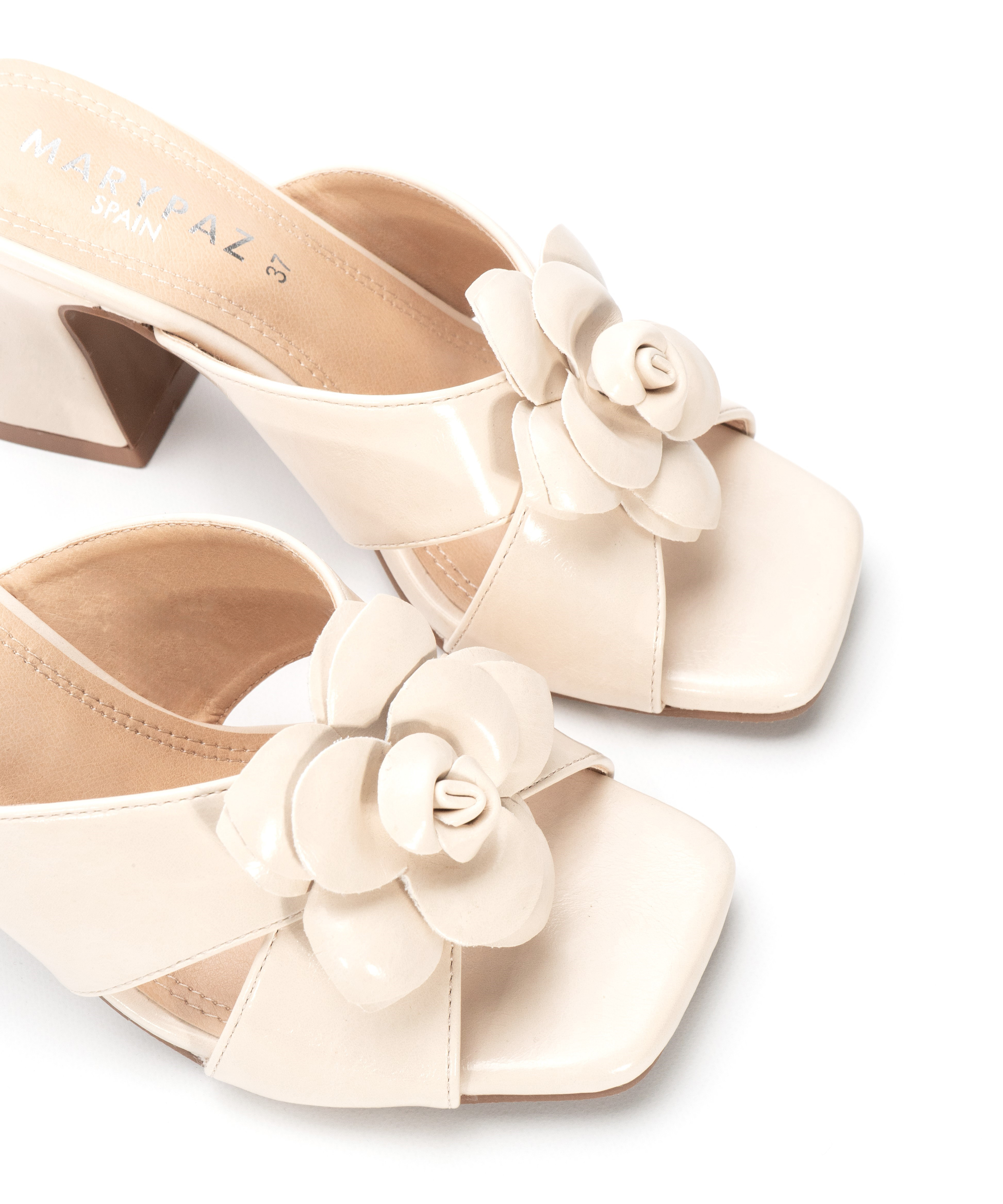 Sandalias tacón flor image number null